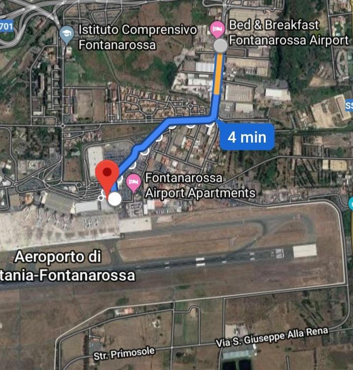 Bed & Breakfast Fontanarossa Airport -Private Parking- Catania Exterior photo